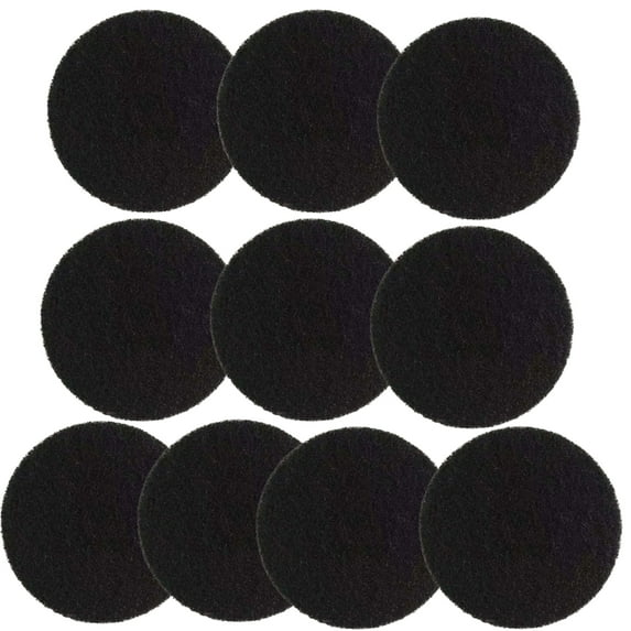 Qzbhct 10 Pack Activated Charcoal Filters Replacment Charcoal Filter Mat Compatible with Petmate Booda Dome Cat Litter Box