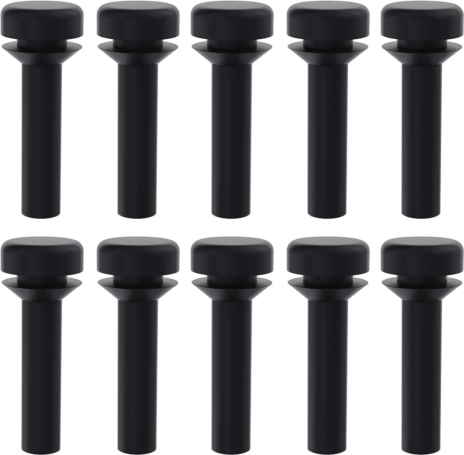 Qzbhct 10 Pack WB02X24790 Gas Stove Grate Bumpers Rubber Feet