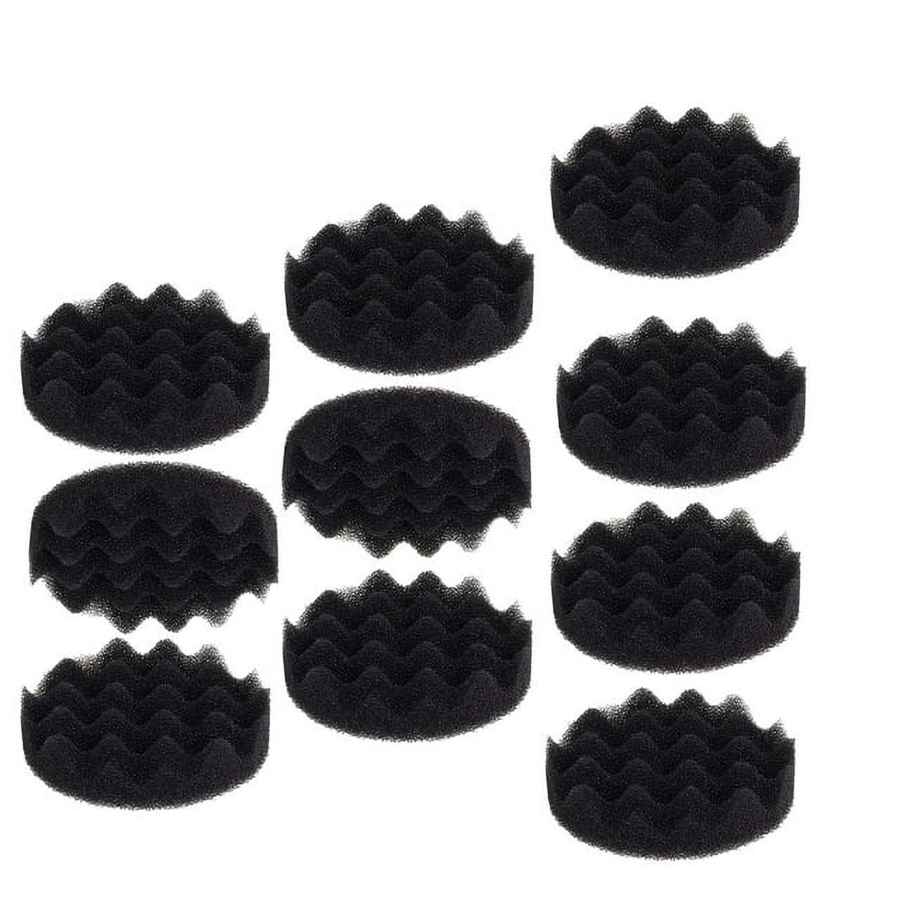Qzbhct 10 Pcs Aquarium Bio Foam Filter Pads for Fluval FX4 / FX5 / FX6 Canister Filtration Systems