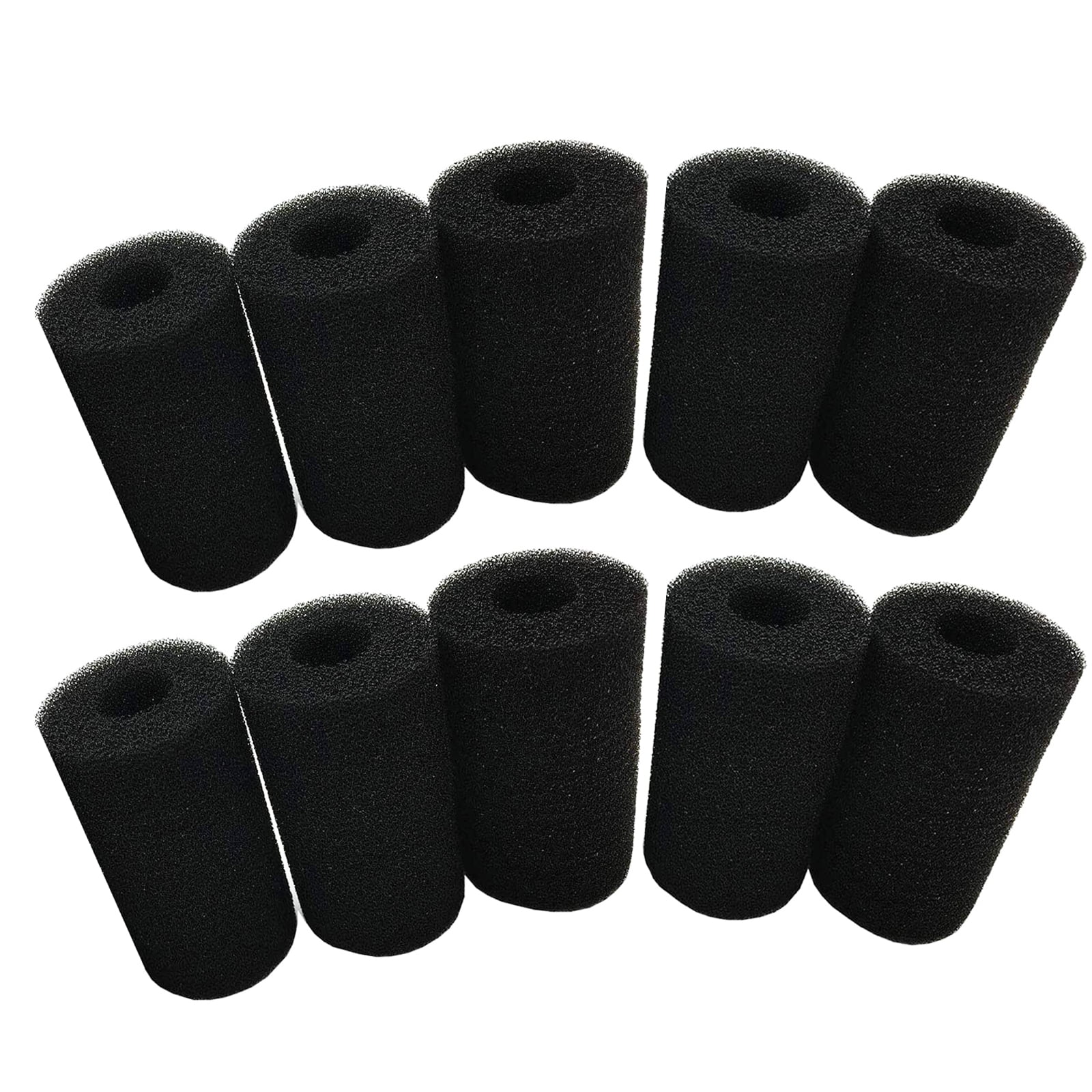 Qzbhct 10 Pcs Aquarium Bio Sponge Foam Filter Pads Compatible with Tetra Pond FK3 26594 Filter Fountain kit 19016 Replacement