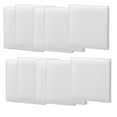 thumbnail image 1 of Qzbhct 10 Pcs Aquarium Bio Sponge White Foam Filter Pads Compatible with Fluval C3 Filtration Systems, 1 of 4