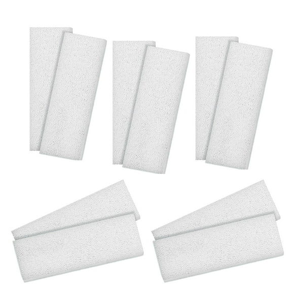 Qzbhct 10 Pcs Aquarium Bio Sponge White Foam Filter Pads Compatible with Fluval U3 Filtration Systems