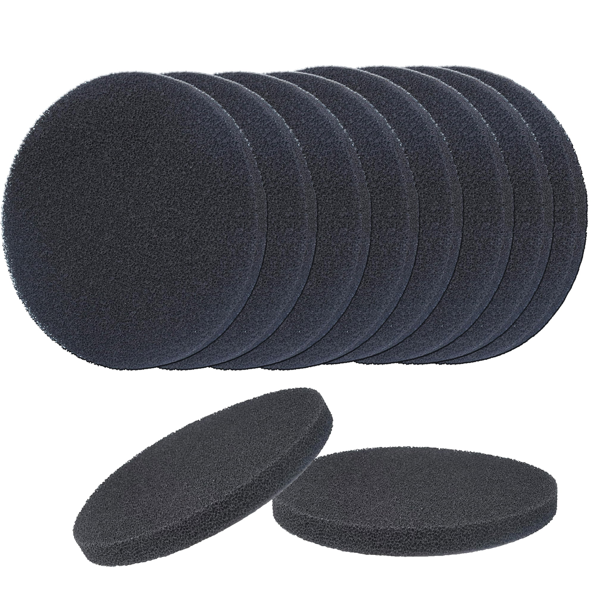 Qzbhct 10 Pcs Carbon Foam Pads for Fluval Fx4 FX5 FX6 Canister Filter Aquarium Filter Sponge Replacement