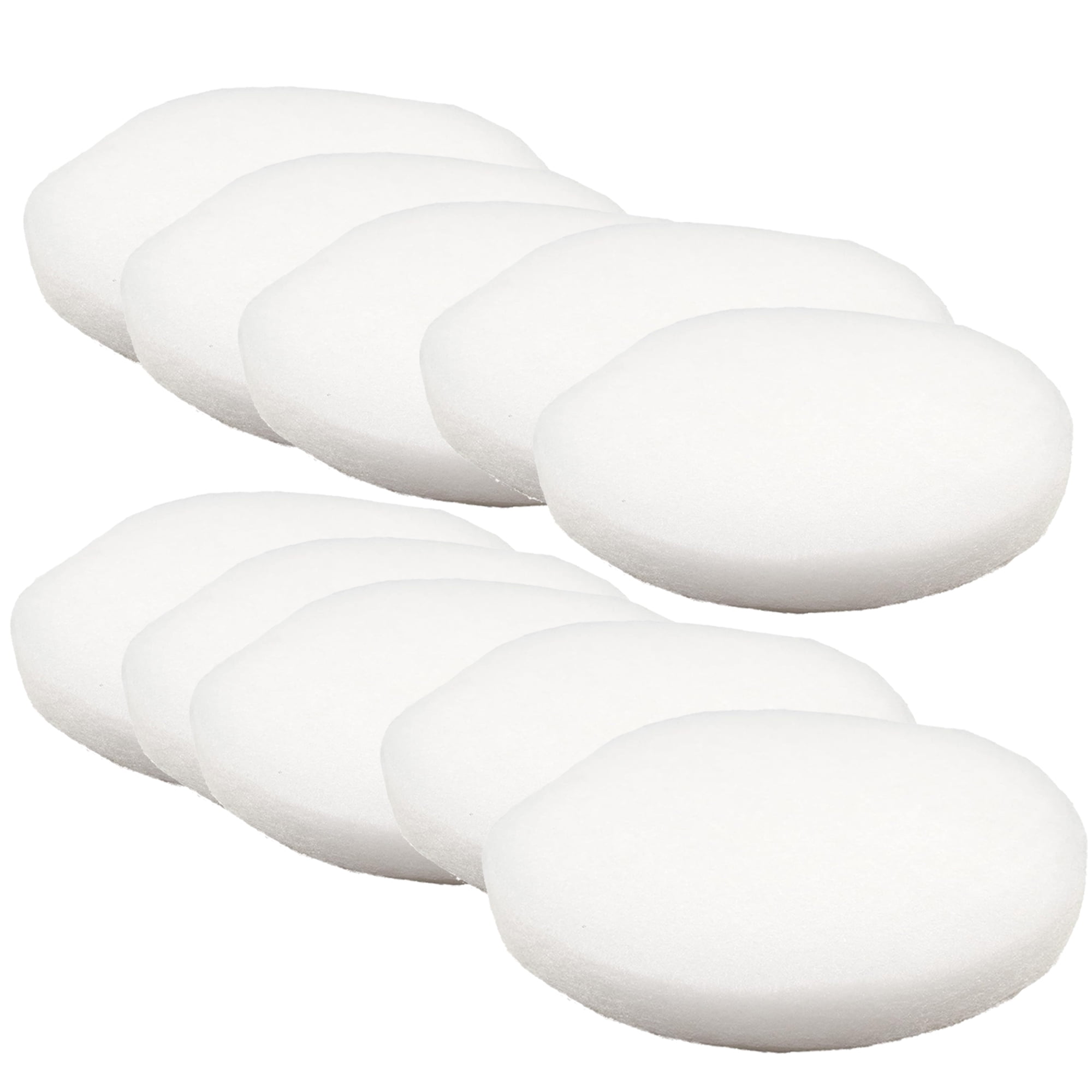 Qzbhct 10 Pcs Fine Filter Pad for Fluval Fx4 FX5 FX6 Canister Filter Aquarium Filter Sponge Replacement