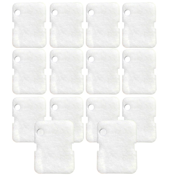 Qzbhct 14 Pcs Foam Filter Pads Compatible with Cascade 700/1000 CCF2UL/CCF3UL Generic Canister Filter Aquarium Floss Sponge Replacement