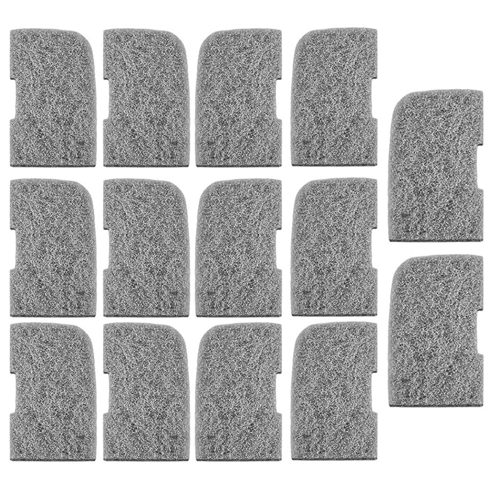 Qzbhct 14 Pcs Nitrite Remover Pad for Fluval 306 307 406 407 Canister Filter Aquarium Filter Sponge Replacement