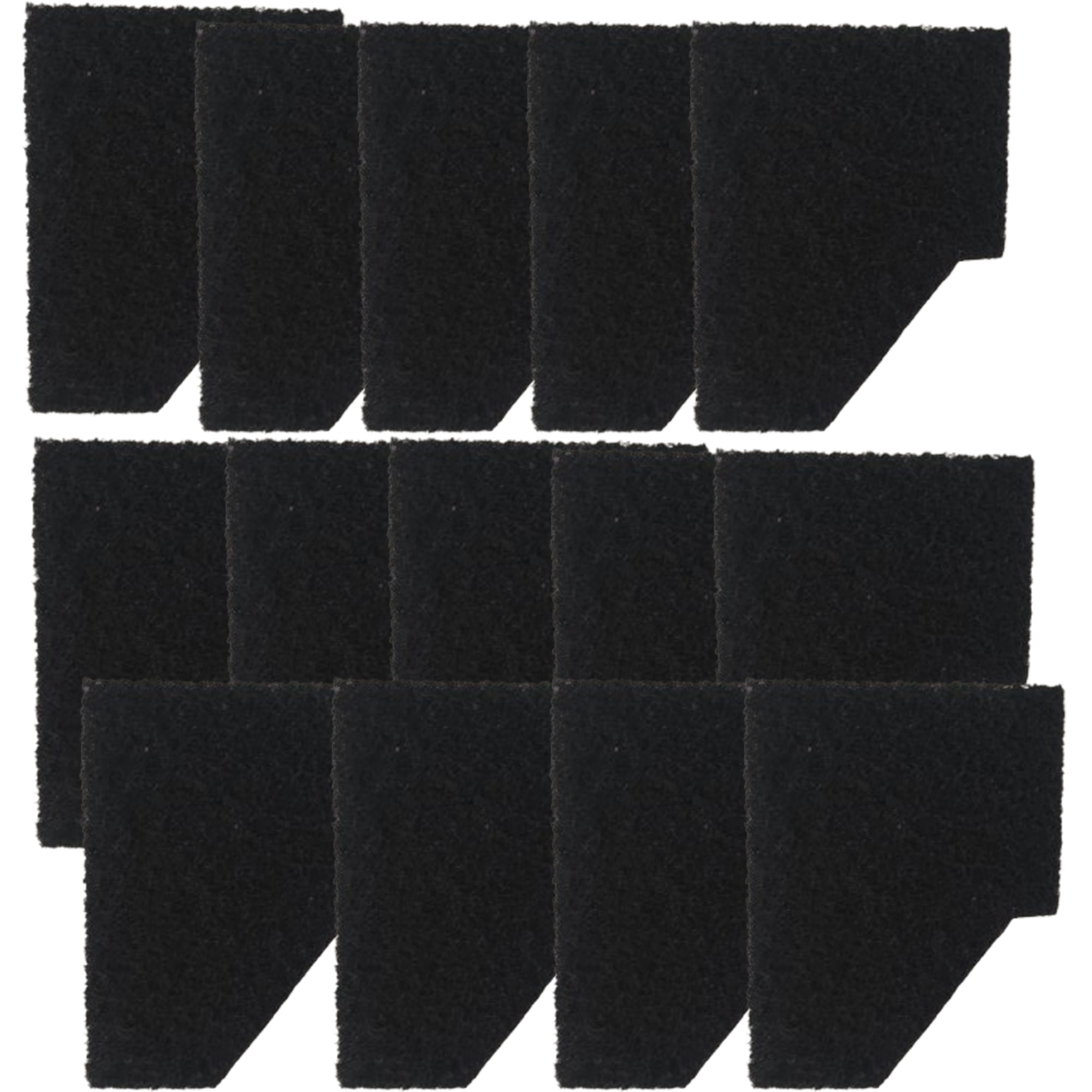 Qzbhct 14 Pcs Small Fish Tank Filter Cartridge for Aqueon QuietFlow Internal Power filters with SmartClean Technology 15 Gallon Aquarium Pad Replacement