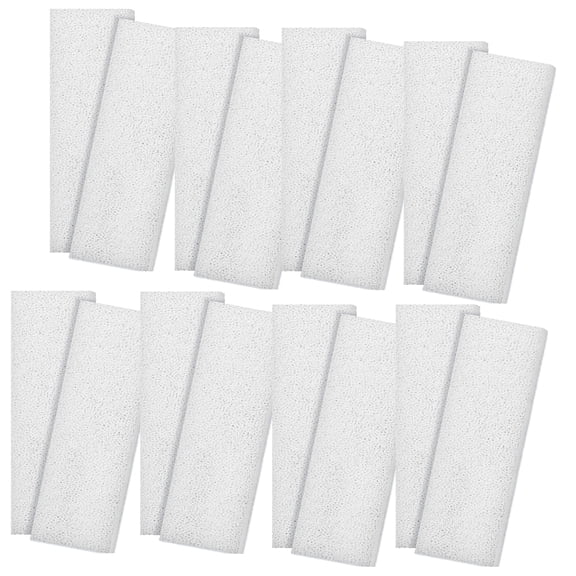 Qzbhct 16 Pcs Foam Filter Pads Compatible with Fluval U3 Canister Filter Aquarium Bio Sponge Replacement