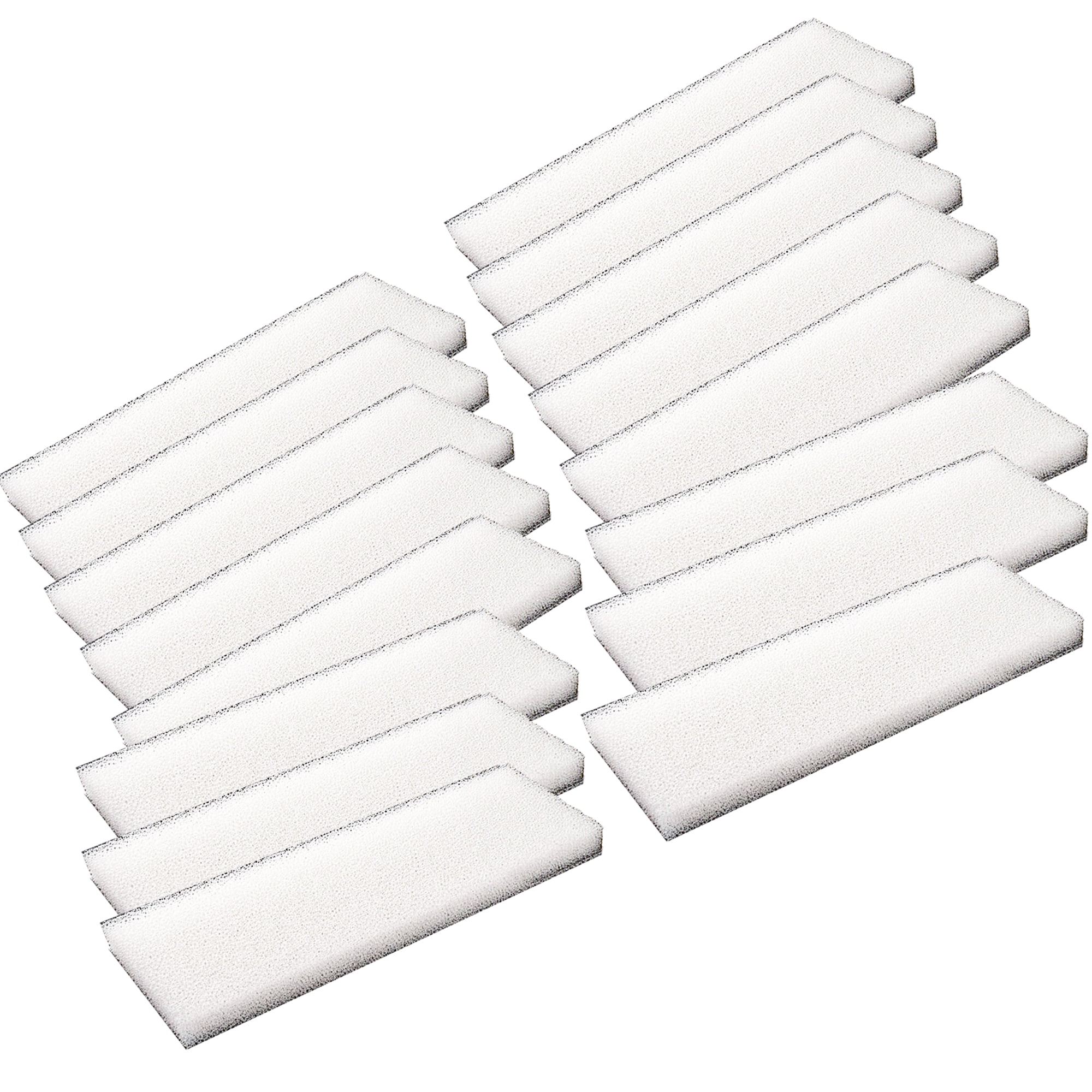 Qzbhct 16 Pcs Foam Filter Pads for Fluval 204 205 206 304 305 306 Canister Filter Aquarium Bio Sponge