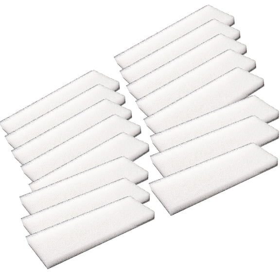 Qzbhct 16 Pcs Foam Filter Pads for Fluval 204 205 206 304 305 306 Canister Filter Aquarium Bio Sponge