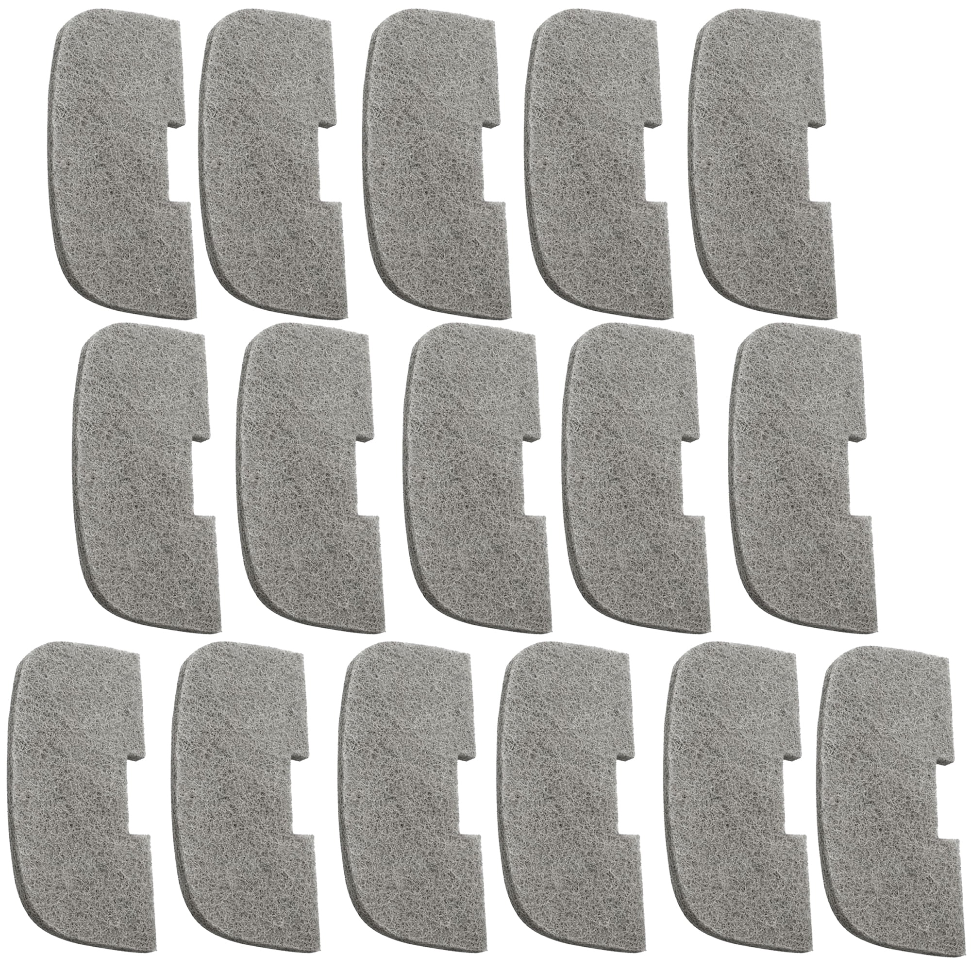 Qzbhct 16 Pcs Nitrite Remover Pad for Fluval 106 107 206 207 Canister Filter Aquarium Filter Sponge Replacement