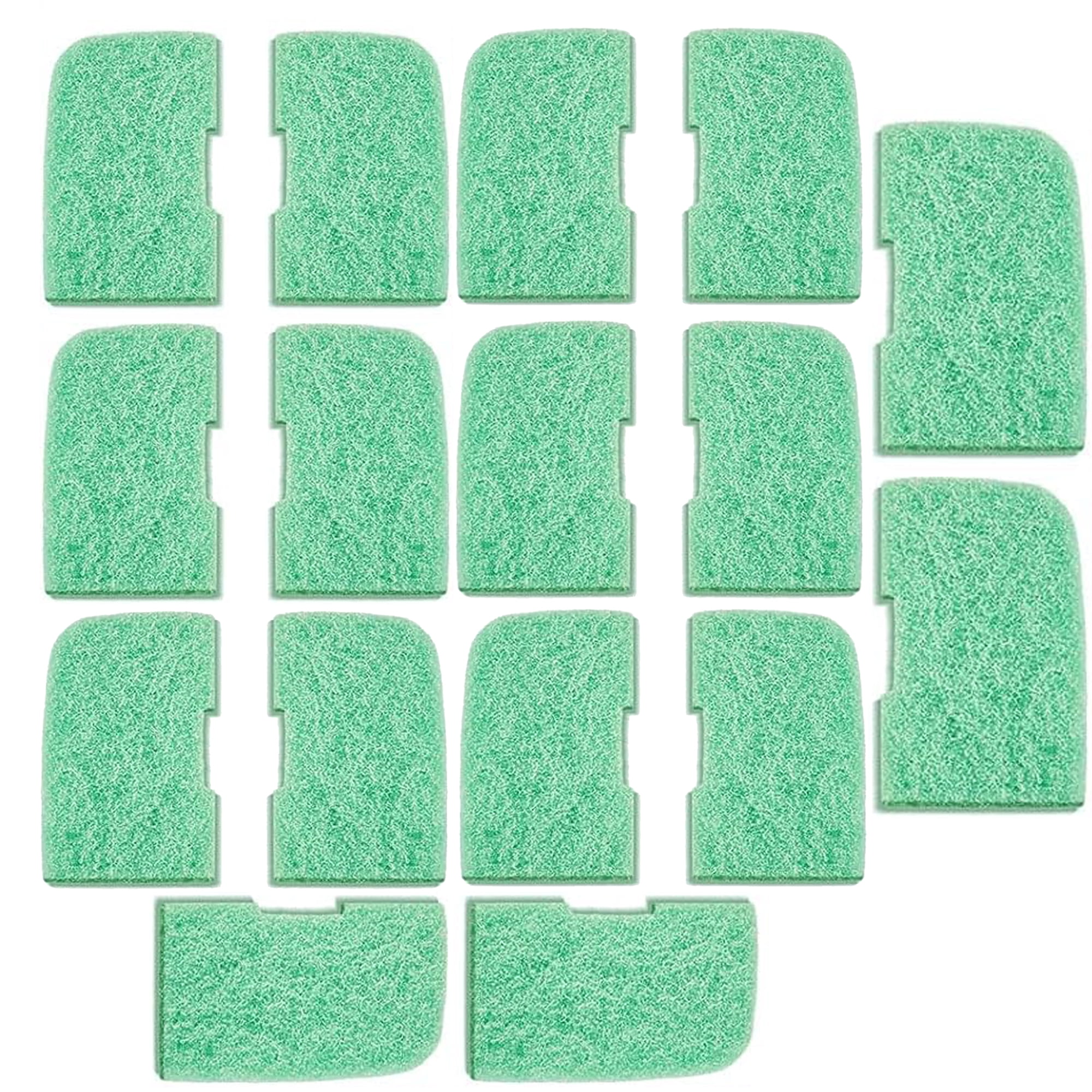 Qzbhct 16 Pcs Phosphate Remover Pad for Fluval 306 307 406 407 Canister Filter Aquarium Filter Sponge Replacement