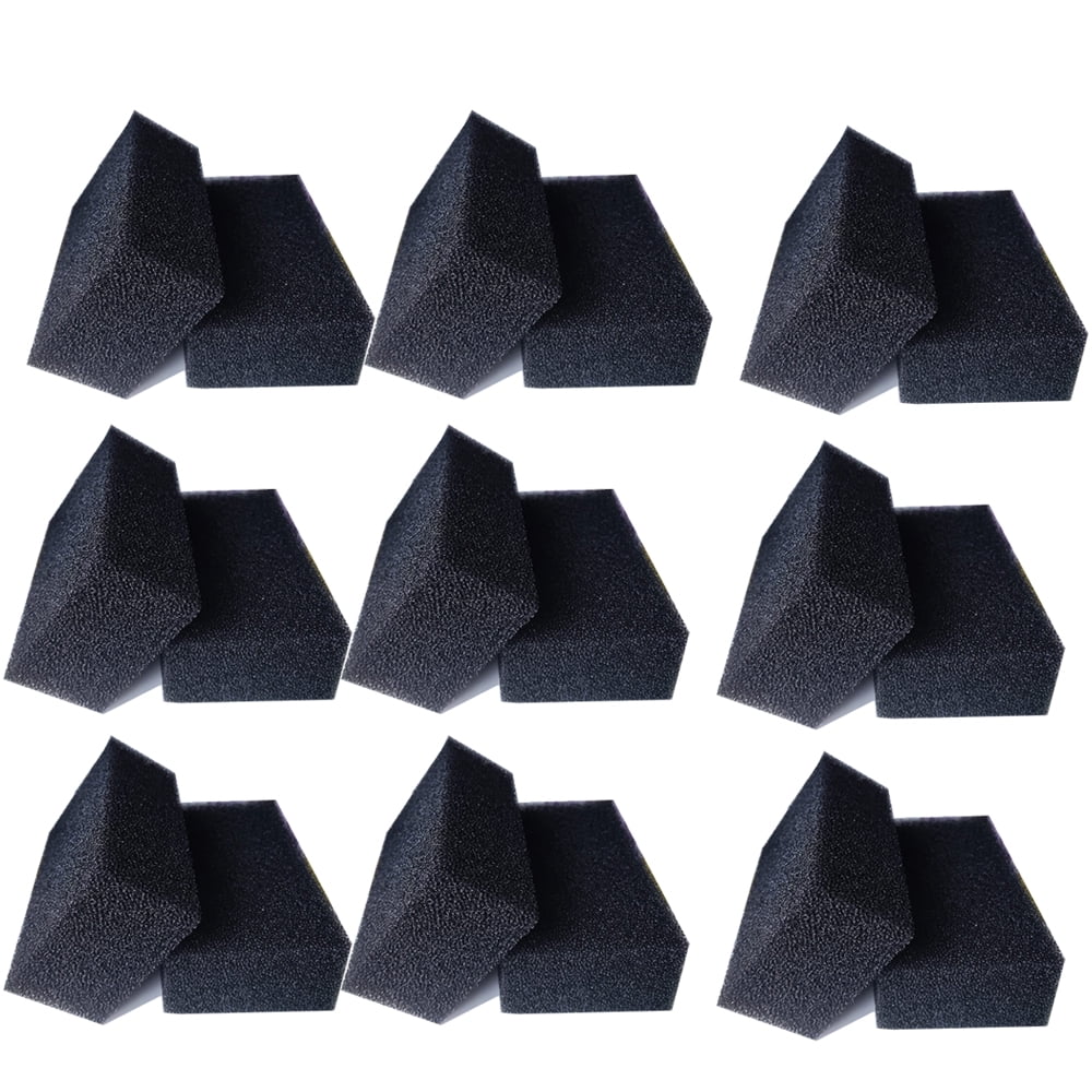 Qzbhct 18 Pack Foam Sponge Insert Cut-to-Size Filter Foam Sponges for Aqua Clear 70 70-Gallon AquaClear Filtration Systems