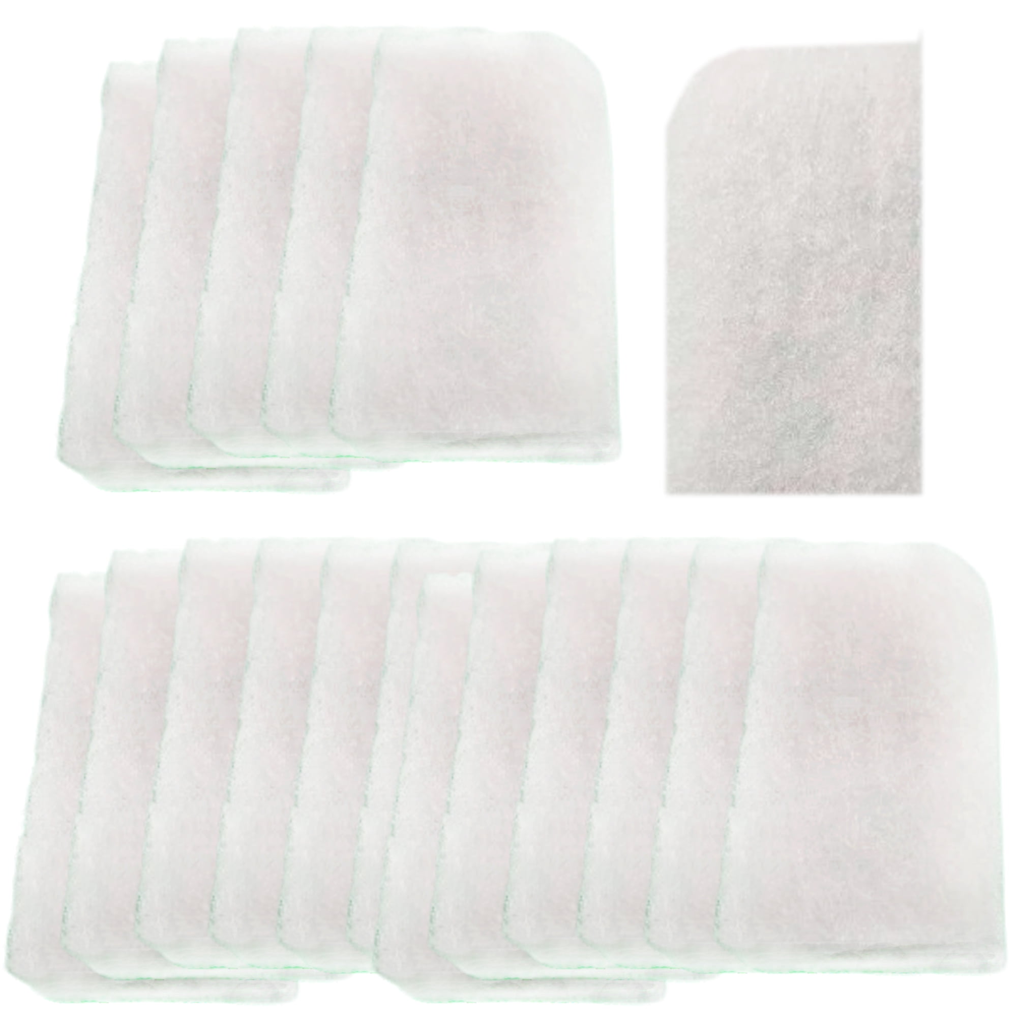 Qzbhct 18 Pcs Aquarium Fine Filter Water Polishing Pads for Fluval 304/305/306 404/405/406 Canister Filtration Systems