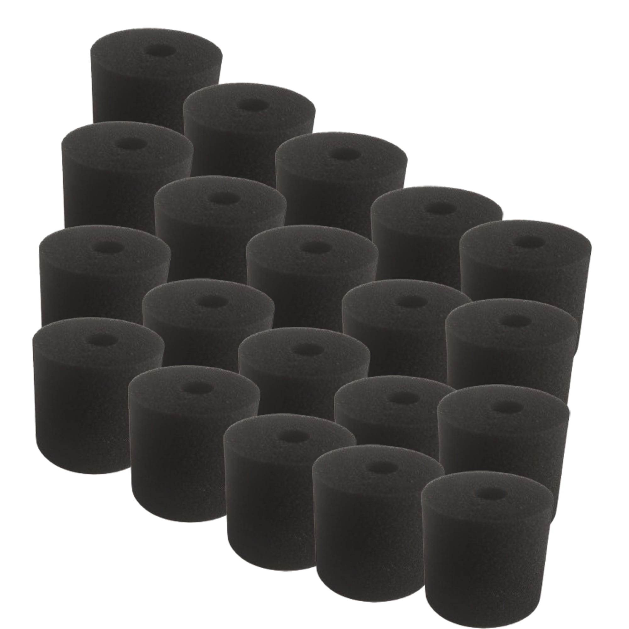 Qzbhct 18 Pcs Foam Filter Pads Compatible with Bio Master 250, 350, Or 600 Canister Filter Aquarium Bio Sponge Replacement