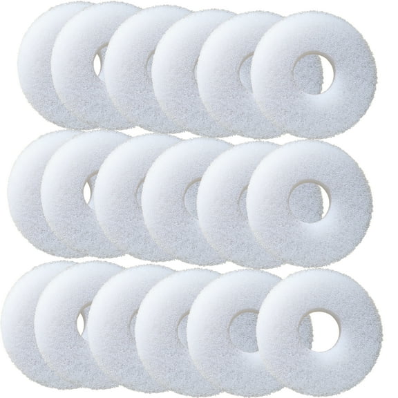 Qzbhct 18 Pcs Round Foam Filter Pads for Biorb Aquarium Bio Sponge Replacement Service Kit