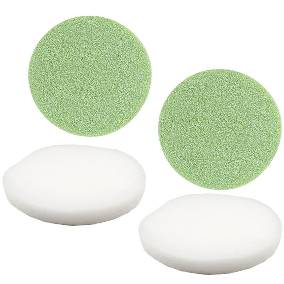 Qzbhct Fine Filter Pad for Fluval FX4 / FX5 / FX6 Filtration Systems, 2 Fine Filter Pad 2 Phosphate Remover Pad