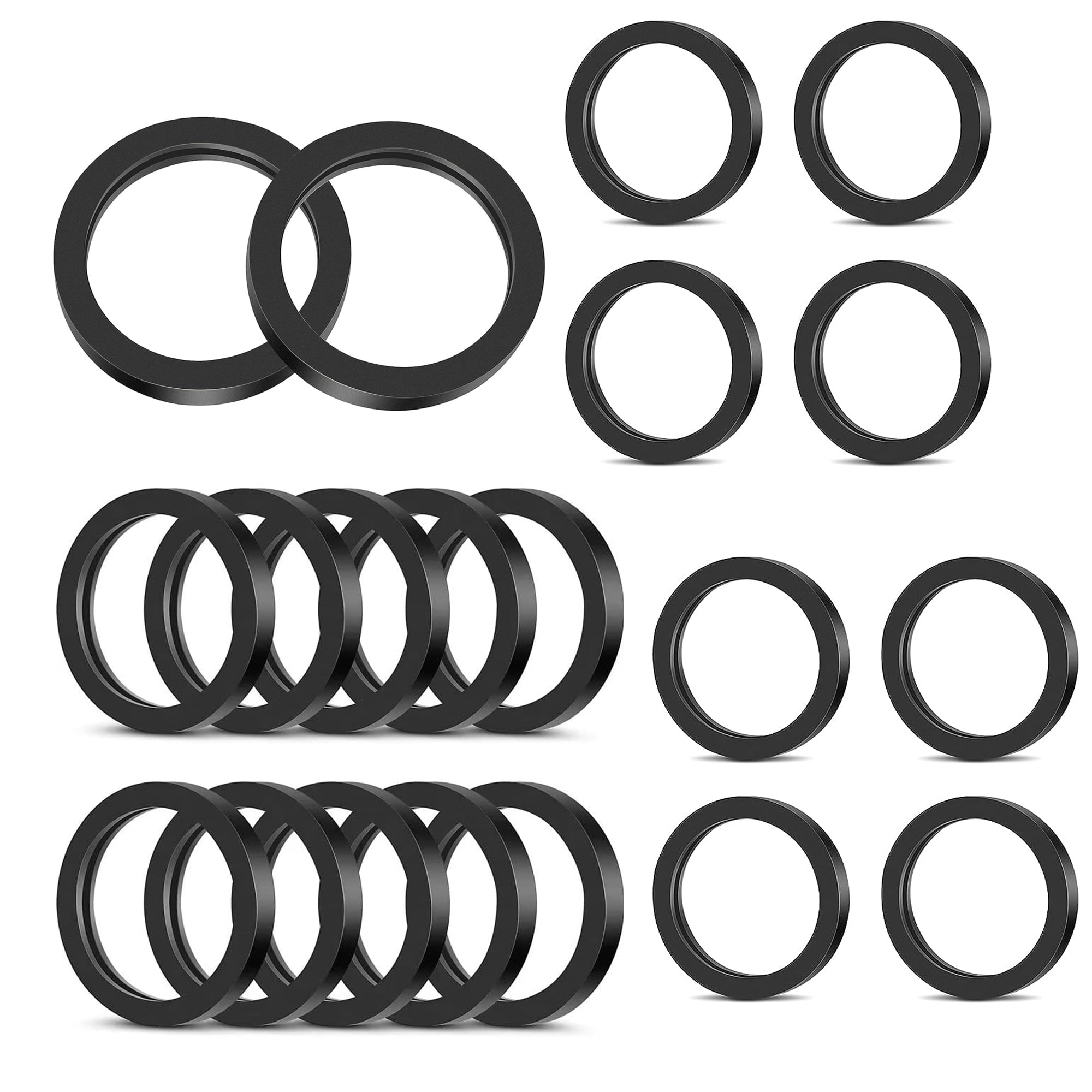 Qzbhct 20 Pack Gas Can Spout Replacement Rubber Gaskets, Gas Can Spout