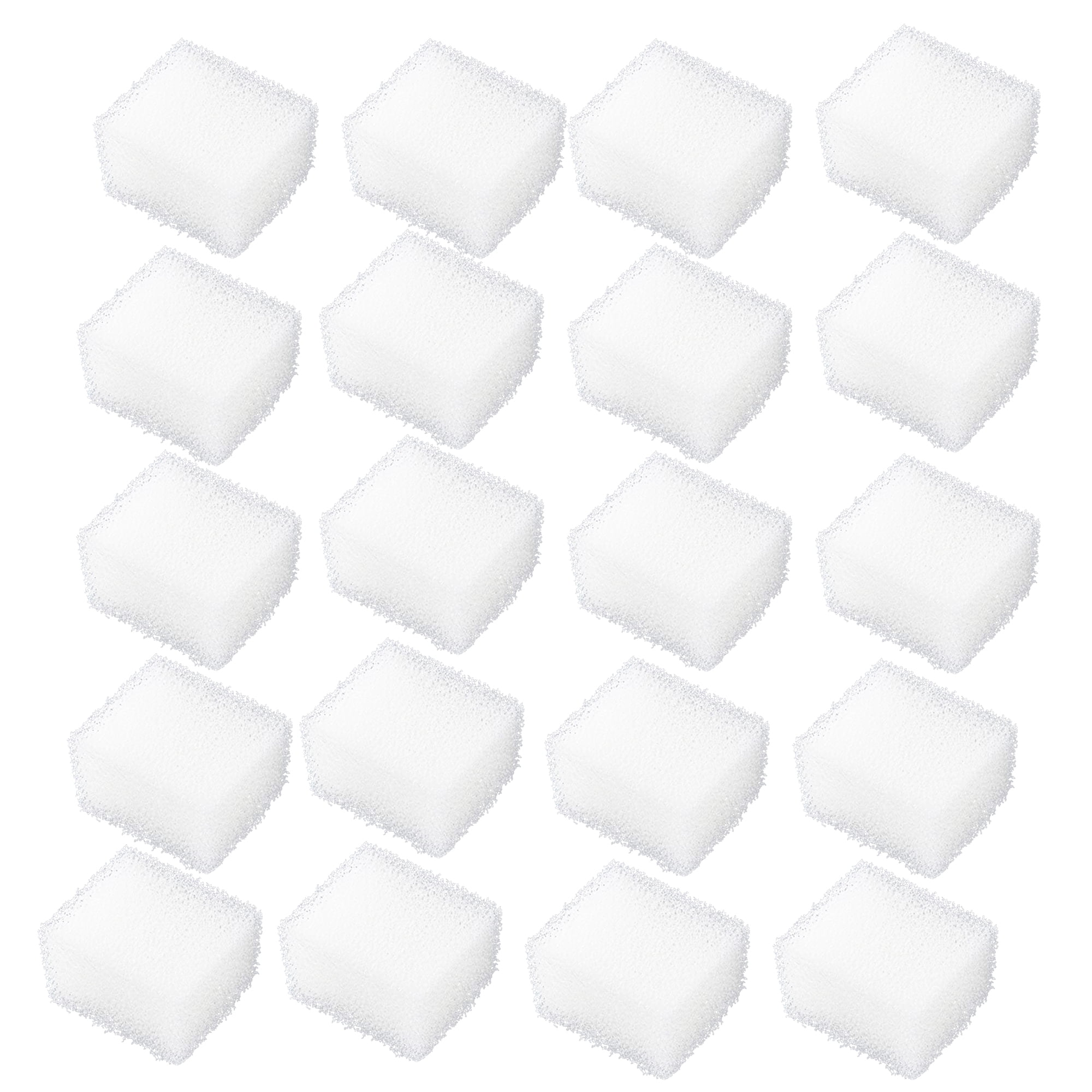 Qzbhct 20 Pcs Foam Filter Pads Compatible with Aqua Clear 20 Canister Filter Aquarium Bio Sponge Replacement