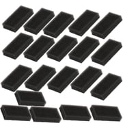 Qzbhct 20 Pcs Foam Filter Pads for Philips Respironics M Series, PR System One and SleepEasy Series Reusable CPAP Filters Sponge Replacement