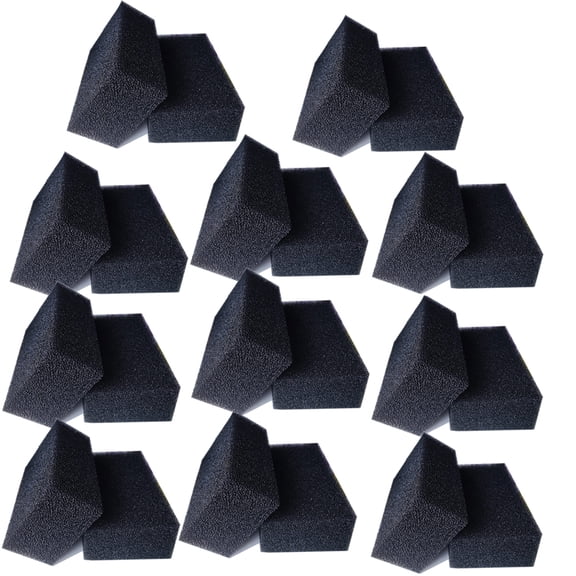 Qzbhct 22 Pack Foam Sponge Insert Cut-to-Size Filter Foam Sponges for Aqua Clear 70 70-Gallon AquaClear Filtration Systems