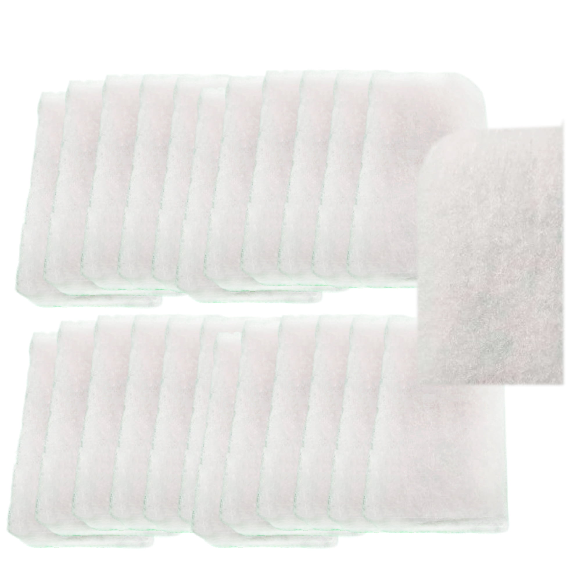 Qzbhct 24 Pcs Fine Filter Sponge Pads for Fluval 304 305 306 Canister Filter 404 405 406 Sponge
