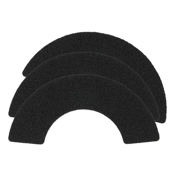 Qzbhct 3 Pack Charcoal Cat Litter Box for LR 4 Carbon Odor Filters, LR4 Models Replacment Filter