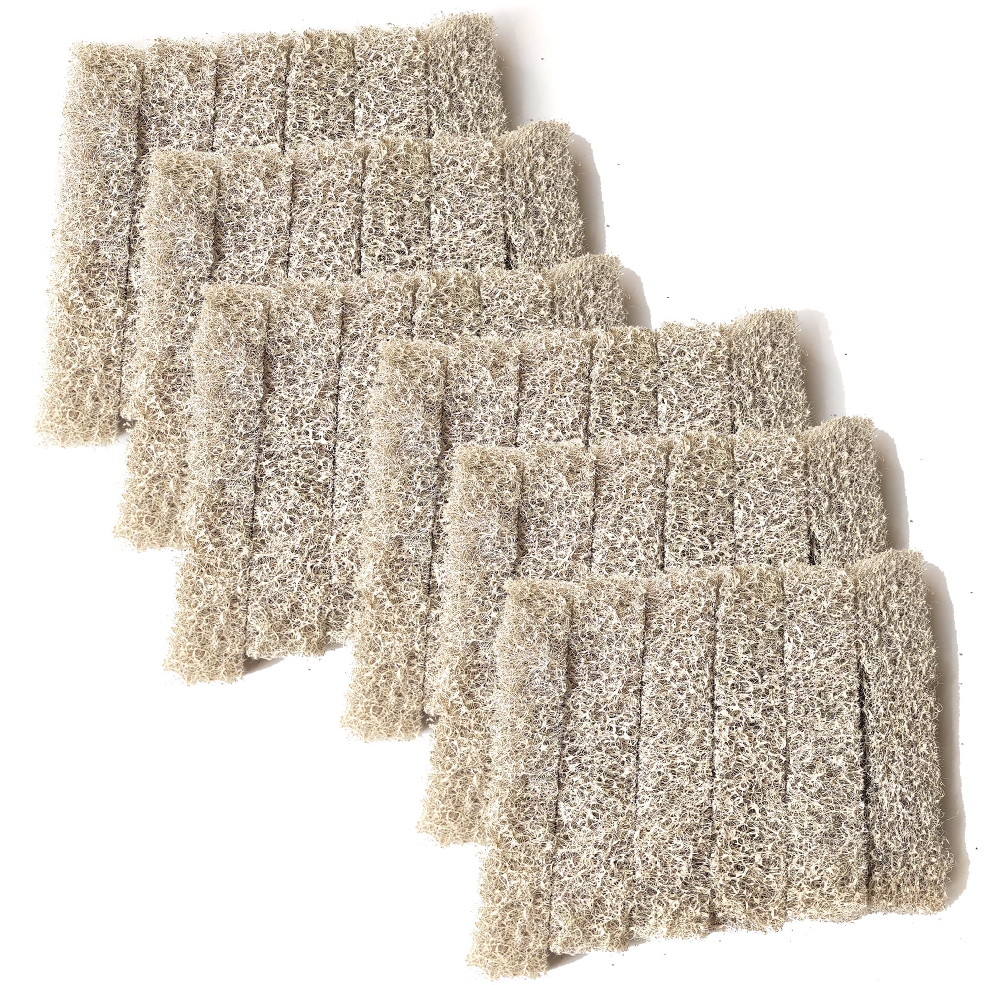 Qzbhct 36 Pack Ammonia Reducer Filter Pads for Aqueon Quietflow LED Pro Model 10, Fish Tank Replacement Filter Pads for Aquarium Water Filtration