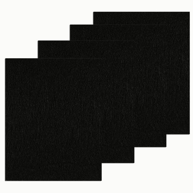 Qzbhct 4 Pack Activated Carbon Filters for Pureness F6 Zeloite Air Filter Cat Litter Box, 6" x 4