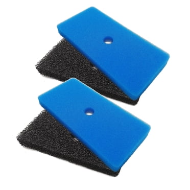 HQRP 4-Pack Flat Box Filter Pads For Tetra Pond FK5 / 26593 & FK6 / 26598 Fountain