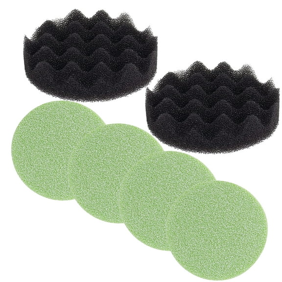 Qzbhct 4 Phosphate Remover Pad & 2 Bio-Foam Pad for Fluval Fx4 FX5 FX6 Canister Filter Aquarium Sponge Replacement