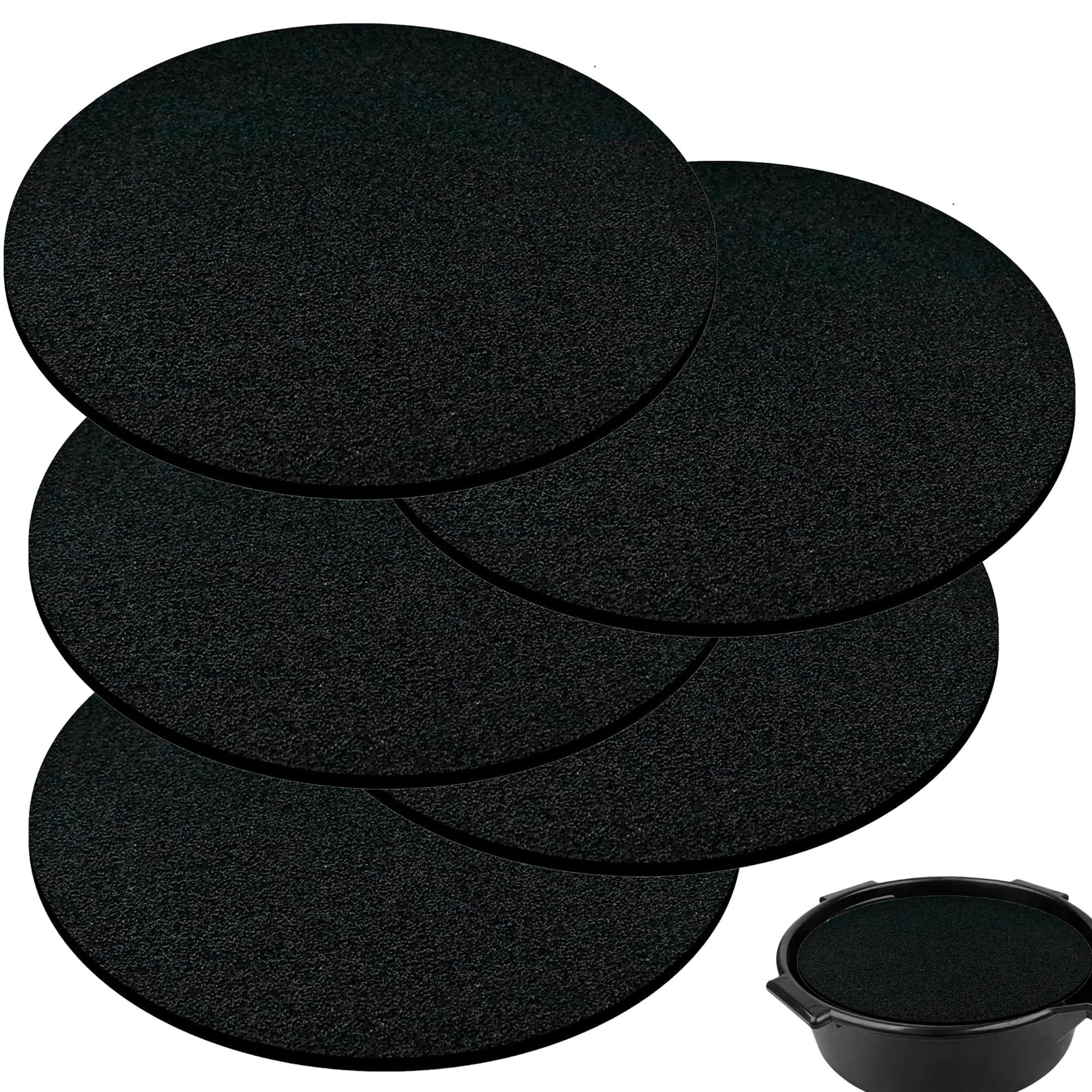 Qzbhct 5 Pack Oil Pan Splash Guard for Car Transmission Oil Changing Drain Tray, 15 Inch x 0.4 Inch Trimmable Pads