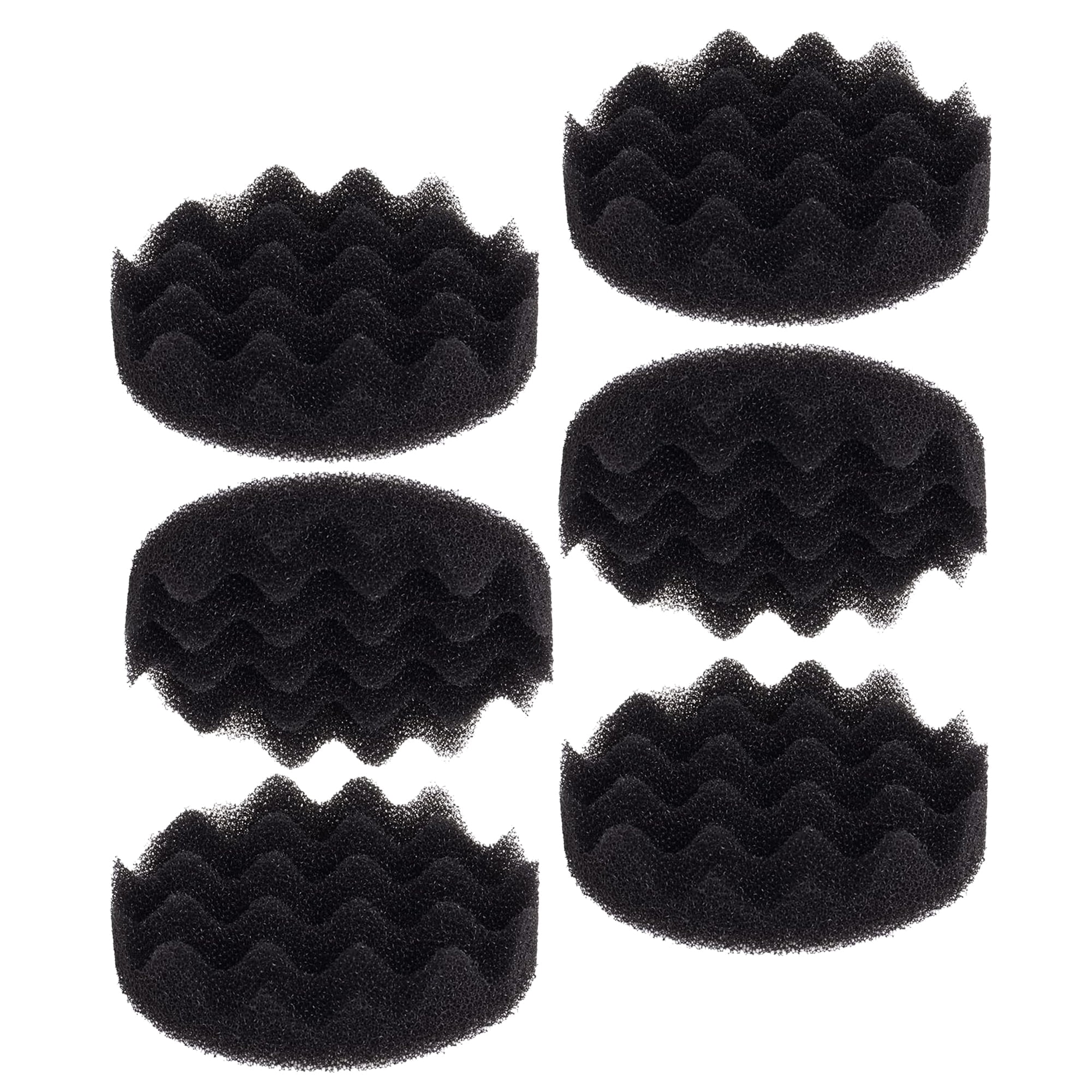 Qzbhct 6 Pcs Aquarium Bio Foam Filter Pads for Fluval FX4 / FX5 / FX6 Canister Filtration Systems