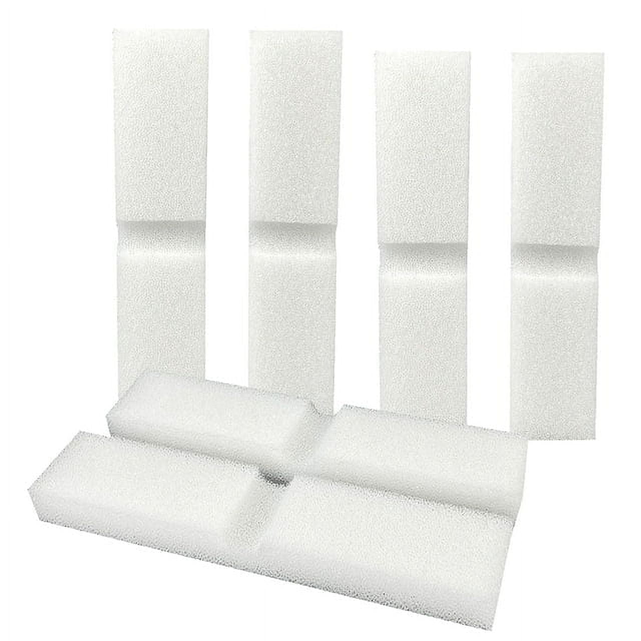 Qzbhct 6 Pcs Foam Filter Pads for Fluval Fx4 FX5 FX6 Canister Filter Aquarium Bio Sponge Replacement