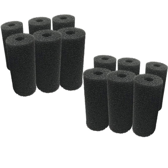 Qzbhct Pre-Filter Sponge Roll Fit for Beckett Pond G FR DP Pump, Part No 7209410 7137710 (Pack of 12)