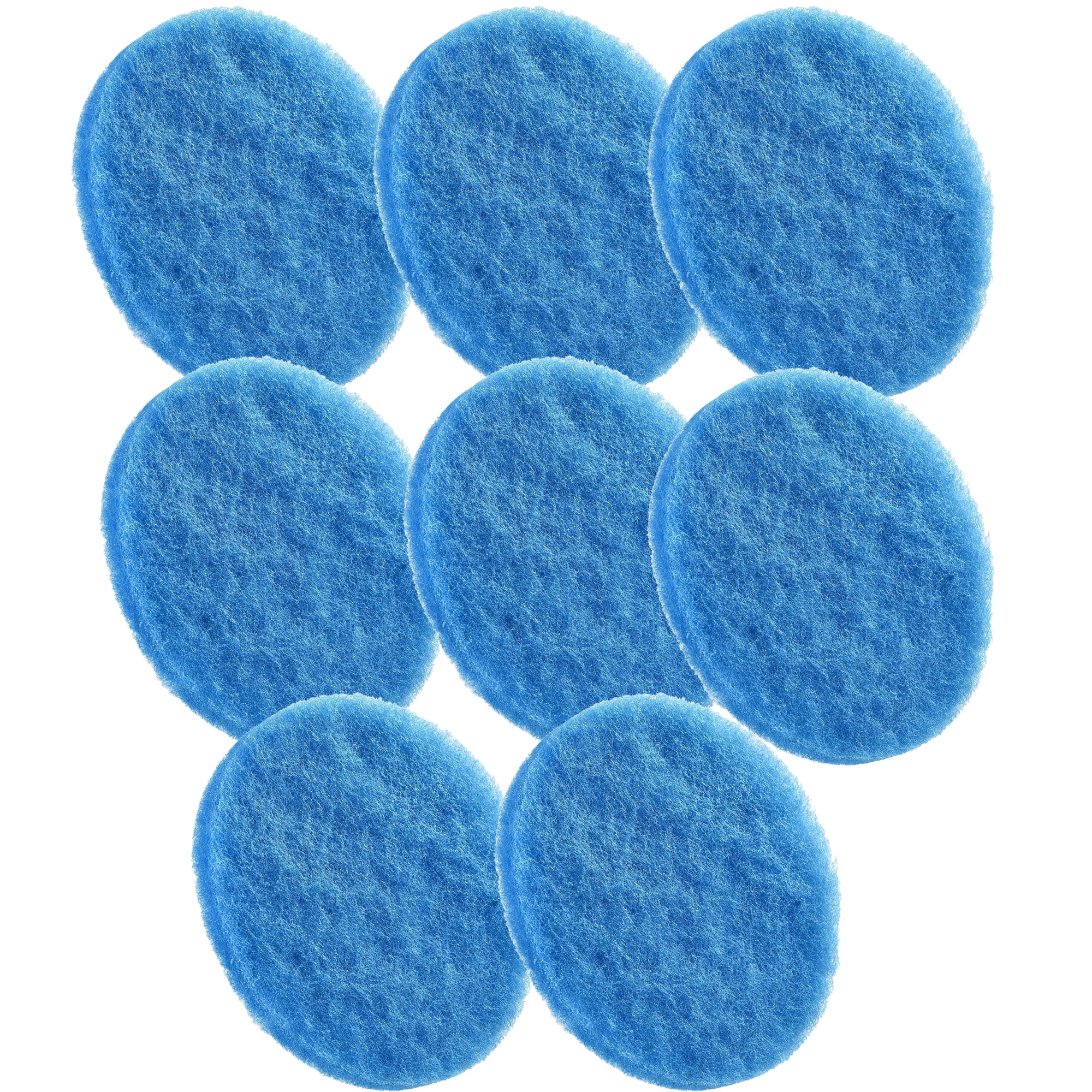 Qzbhct 8 Pcs Blue Fine Filter Pad for Fluval Fx4 FX5 FX6 Canister Filter Aquarium Filter Sponge Replacement