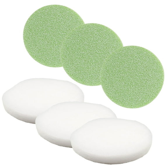 Qzbhct Fine Filter Pad for Fluval FX4 / FX5 / FX6 Filtration Systems, 3 Fine Filter Pad 3 Phosphate Remover Pad