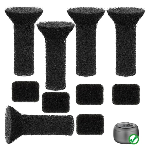 Qzbhct Pet Replacement Sponge Filters Replacement Pre Filter Sponges for Nugget Lite 84oz/ 2.5L Cat Drinking Water Fountain Foam Filter (5 Set)