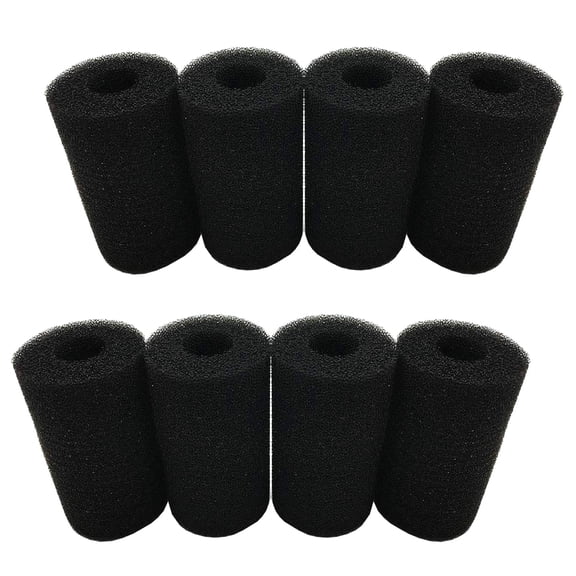 Qzbhct 8PCS Pre-Filter Foam Sponge Roll Aquarium Filter Intake Cover for Aquarium Fish Tank (Small)