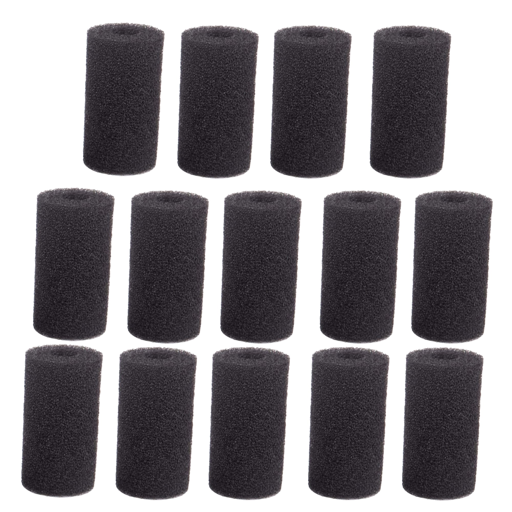 Qzbhct Pre-Filter Sponge for Aquarium Shrimp Fry Fish Tank Filter 0.87 inch Intake, Replacement Foam Cover 9 Pack
