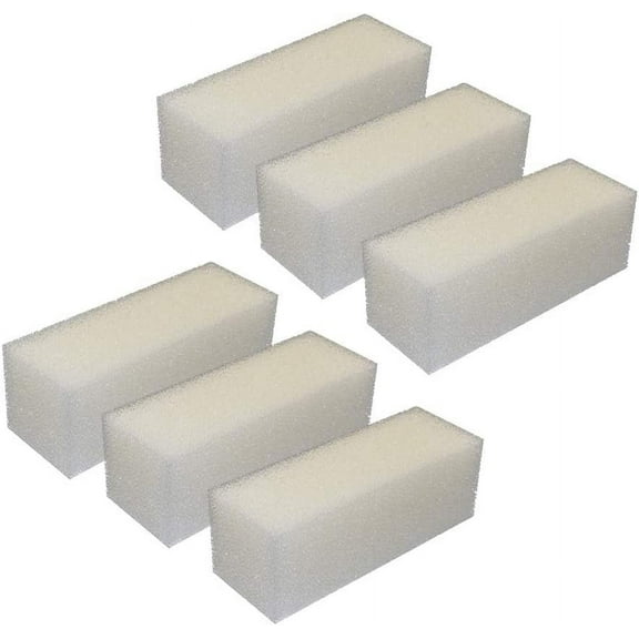 Qzbhct Replacement Foam Insert Foam Filter Pads fit for Aqua Clear 110/500 AquaClear 20 PPI (6 Pack)