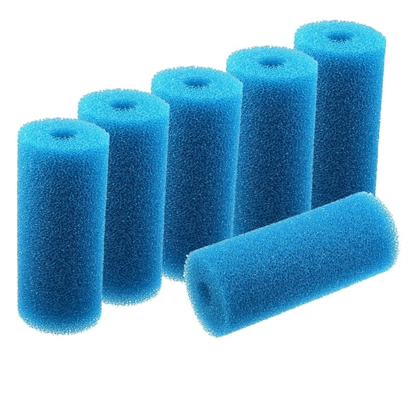 Qzbhct Replacement Pre-Filter Foam Filtration Kit for Aquarium Fish Tank 5.9" Sponge (6PCS)