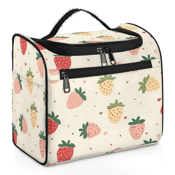 Qzjjjmy Bathroom Cosmetic Storage Bag for Women Girls Makeup Bag Hanging Toiletry Cosmetic Bag