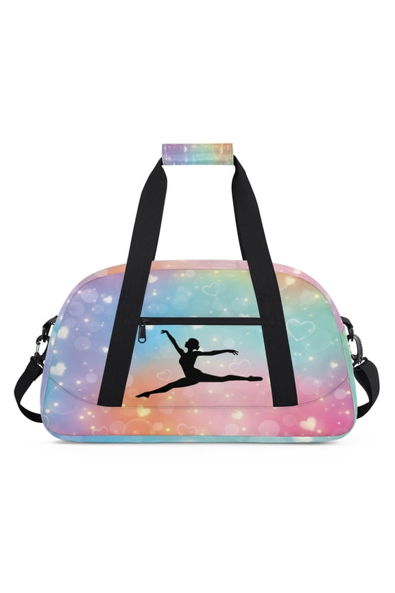Dance Gymnastics Bag for Girls Kids Sports Duffle Bag Ballet Bag Travel Bag