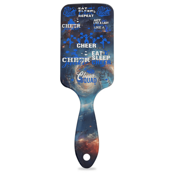 Qzjjjmy Detangling Curly Cheer Hair Brush Massage Scalp Hair Brush for Girls Women All Hair Types