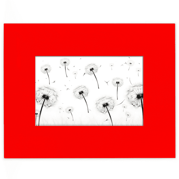 Qzjjjmy Rectangle Picture Frames 5x7 Red Photo Frames for Wall Interior Decoration Office Decor