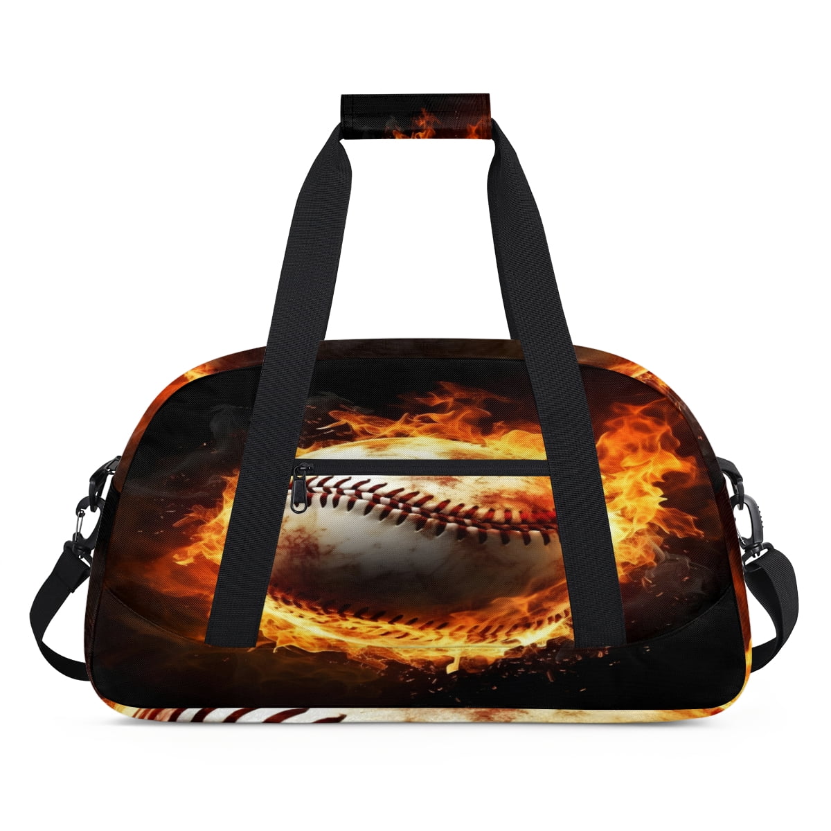 Qzjjjmy Rugby Bag for Boys Sport Duffel Bag Kids Men Gym Bag Travel Duffle Bag
