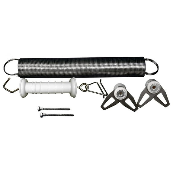 R-14-W Spring Gate Kit, 24-Feet, White