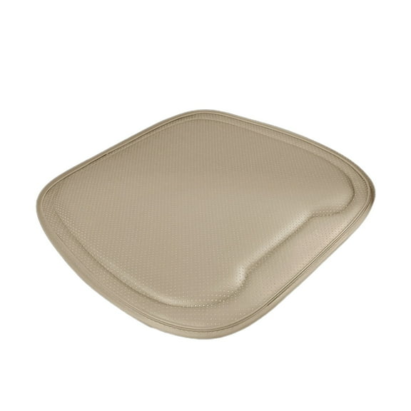 R-932 Beige Light Automotive Seat Cushion Pu Leather 46X46X1 Cm Ventilated Design #AAQcB