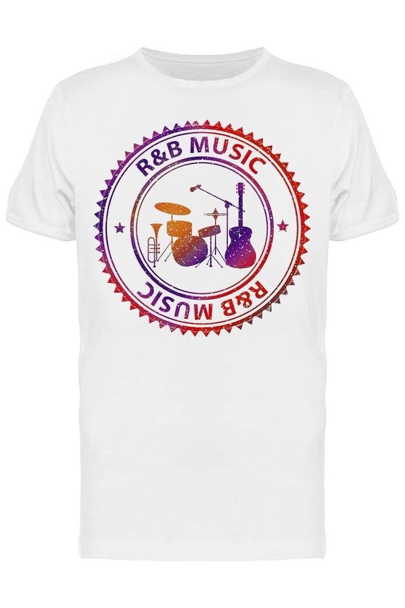R And B Band T-Shirt Men -Image by Shutterstock, Male XX-Large